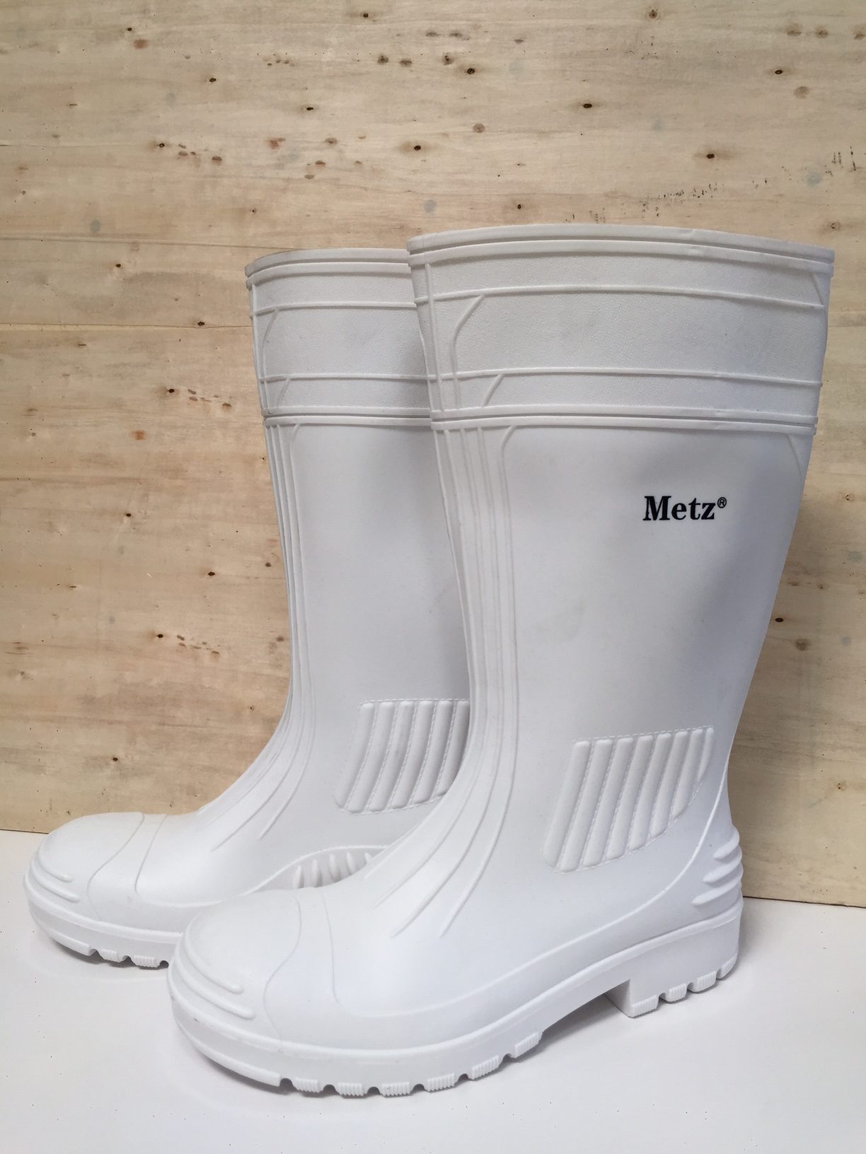 METZ- Safety White Rubber Boots (WW 