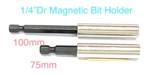 Universal magnetic bit holder with magnet | E-weal