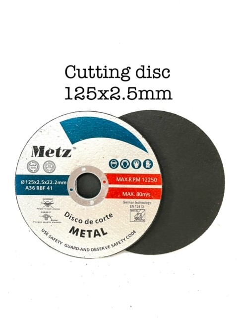 DISCO CORTE TOTAL METAL (125MM 1.2MM)